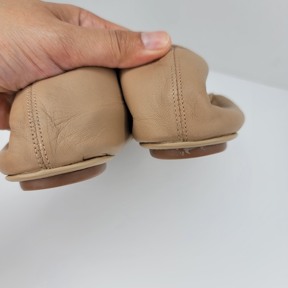 SAM EDELMAN Florence Ballet Flats in Nude Leather Size 8M - Picture 11 of 13